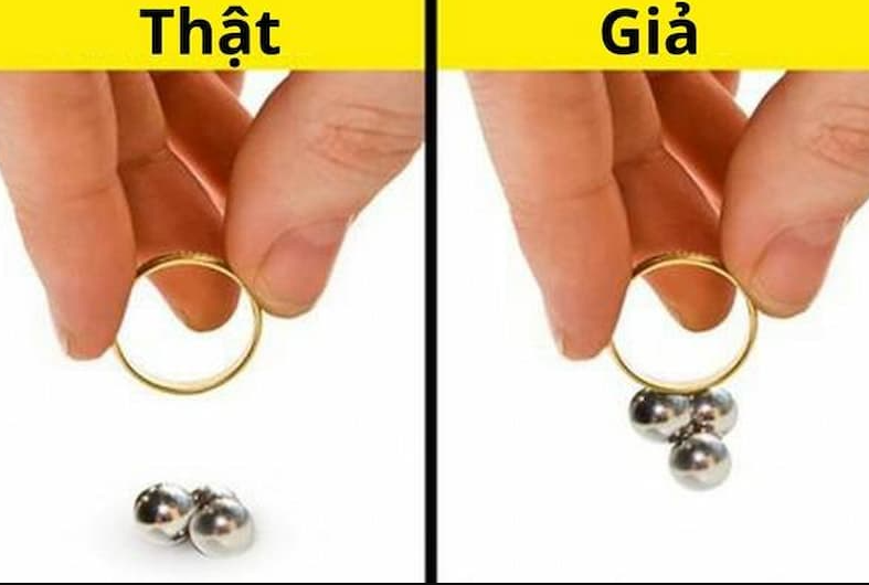 Cách phân biệt lá vàng thật giả bằng lửa